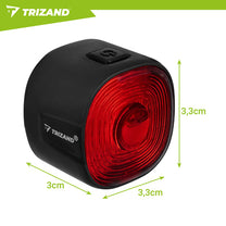 TRIZAND The remaining – Trizand Red Bicycle Light – image 2