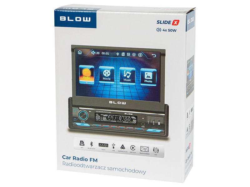 Blow Car stereos (CD/MP3/Video/DVD) – 78-340# Radio Blow Slidex RDS/MP3/USB/microSD/Bluetooth – image 7