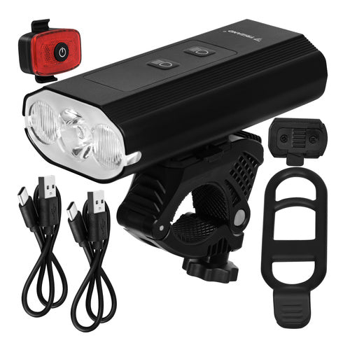 TRIZAND The remaining – 1300 lm LED Bike Light + Trizand Taillight