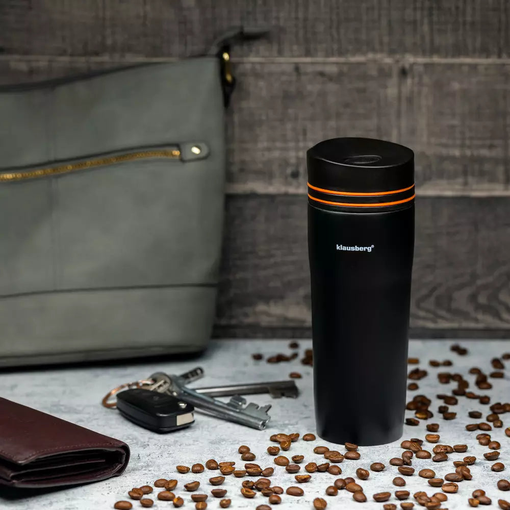 Klausberg Thermal mugs – Steel Insulated Mug, Various Colors, 380 ml, Klausberg – image 2