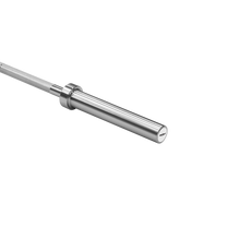 Rebel 50 mm Straight Olympic Bar, 180 cm 11.5 kg Olympic Barbell by REBEL ACTIVE