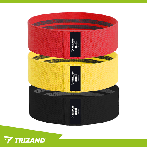 TRIZAND Set of exercise bands for use on a mat - 3 pieces. Trizand 25878 – image 3