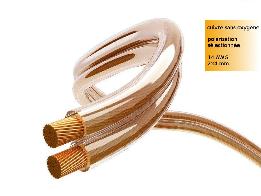 Maclean Speaker Cables – 14 AWG OFC 224 (7×32/0.12) OD 4.0×8.0 mm – image 6