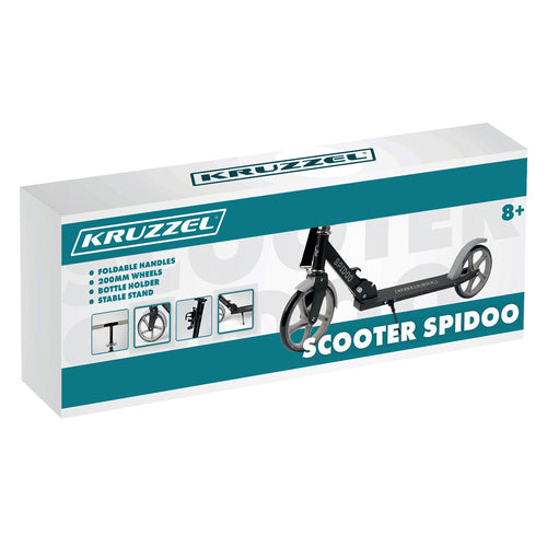 KRUZZEL Scooters – Spidoo Scooter, Gray, Kruzzel 25629 – image 2