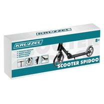KRUZZEL Scooters – Spidoo Scooter, Gray, Kruzzel 25629 – image 2