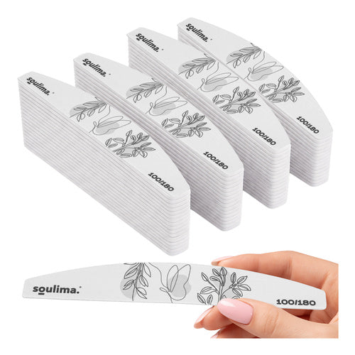 SOULIMA The – Slim Nail File - Boat Shape, 100 pcs. Soulima – image 4