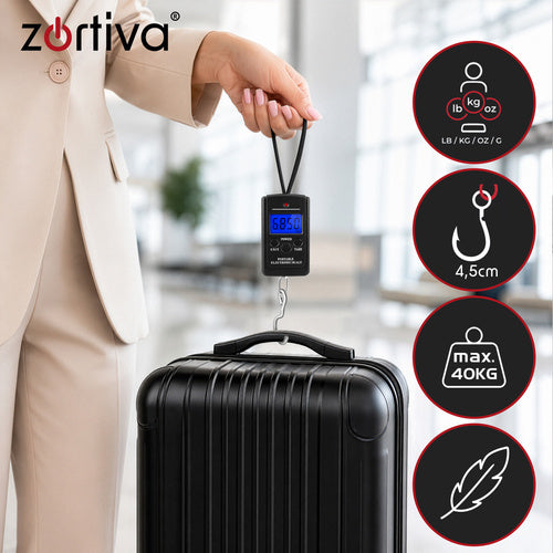 ZORTIVA The remaining – Zortiva LED Luggage Scale - 40 kg – image 4