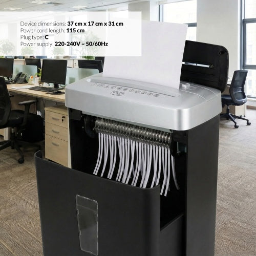 ADLER Paper Shredders, Laminators, and Supplies – AD 1037 Silver Paper Shredder – image 28