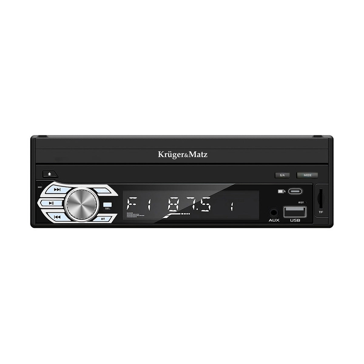 Kruger&Matz Kruger&amp;Matz KM2018 Car Stereo with a 7" Sliding Screen, CarPlay/Android Auto – image 3