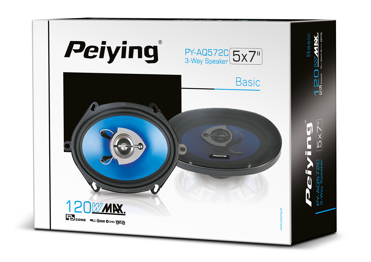 Peiying Car Speakers – PY-AQ572C 5"x7" Car Speaker – image 10