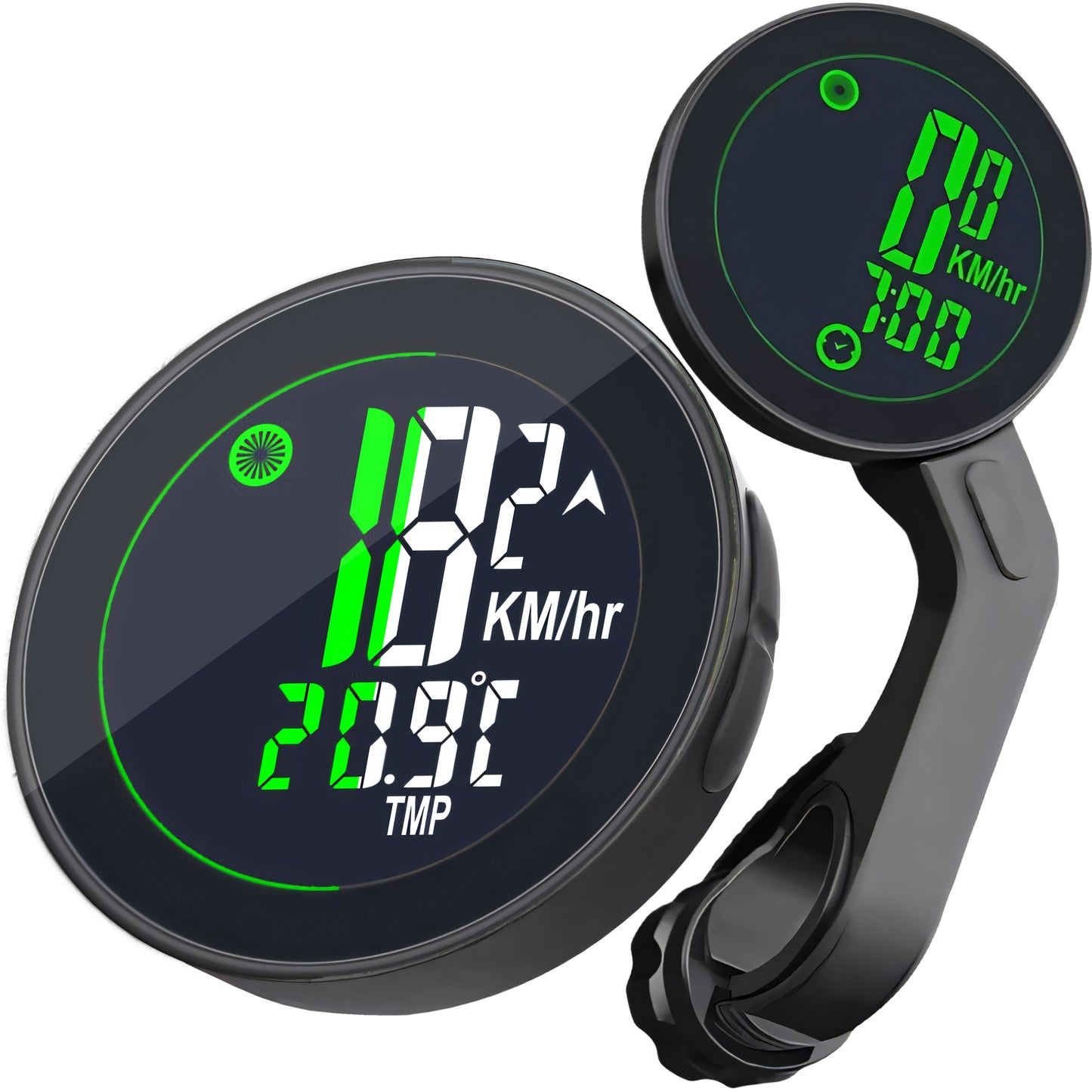 RTO Large Wireless Backlit 20-Function Waterproof Bike Computer + ER1023 Mount – image 2