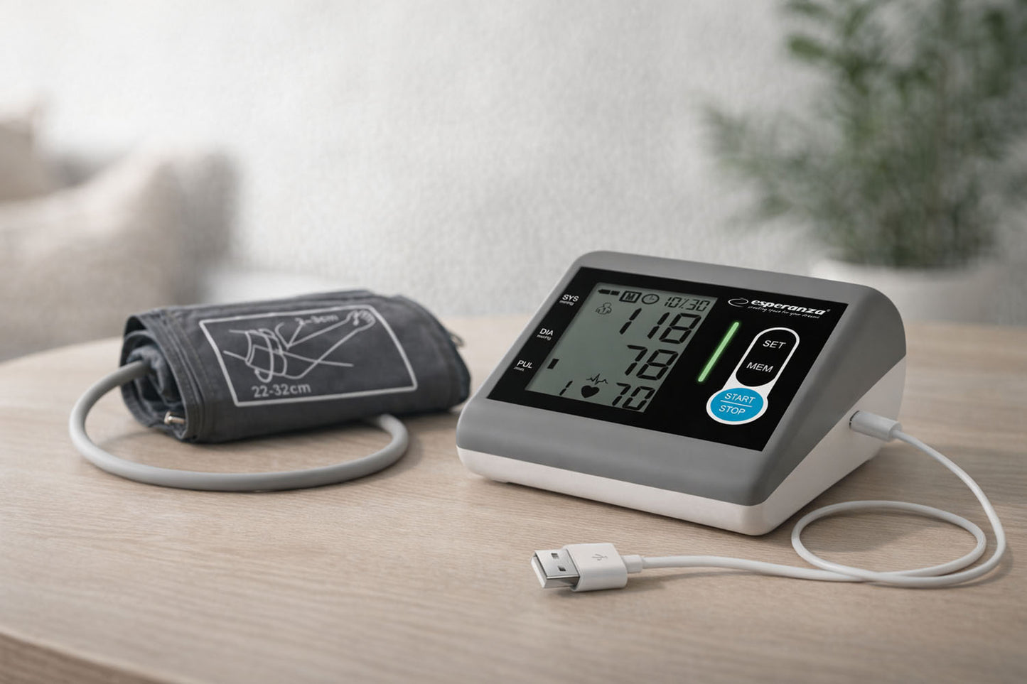 Esperanza Blood Pressure Monitors – ECB004 Esperanza Ardor Upper-Arm Blood Pressure Monitor – image 6