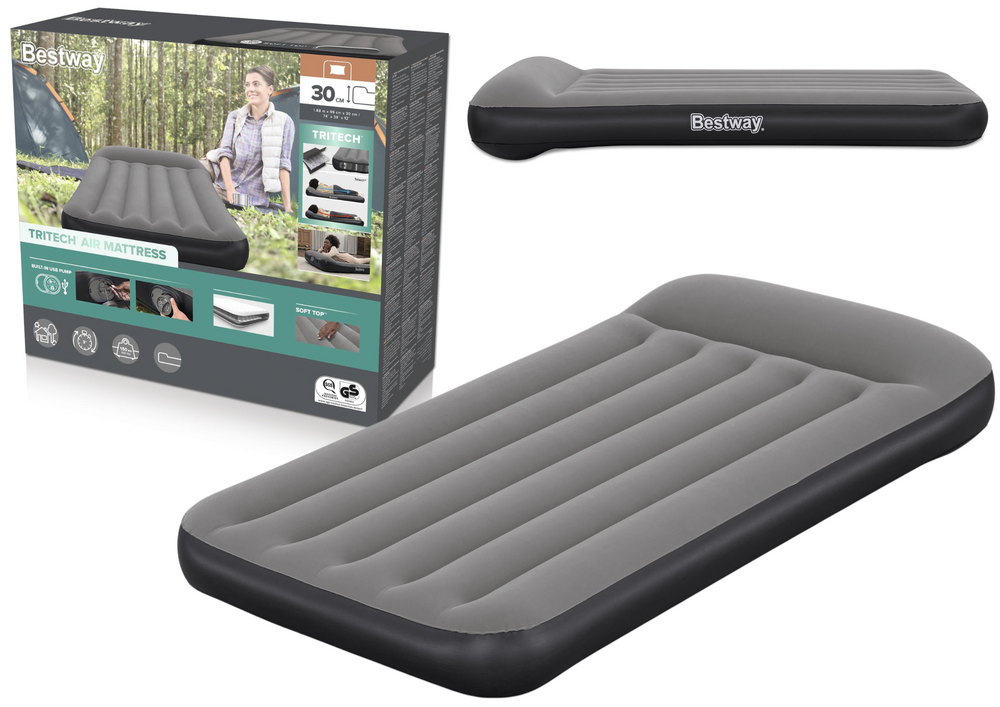 BESTWAY Bestway 671BQ Inflatable Mattress, 99 x 188 x 30 cm