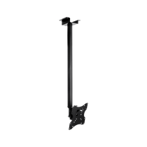 Cabletech TV and DVD Mounts – Black Ceiling-Mounted LCD Mount – image 2