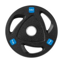 Rebel Rubber-coated cast iron Olympic weights, set of 2x10 kg, 51 mm hole, REBEL ACTIVE – image 3