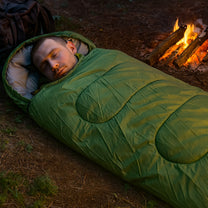 RTO The remaining – Green Hooded Mummy-Style Travel Sleeping Bag – image 4