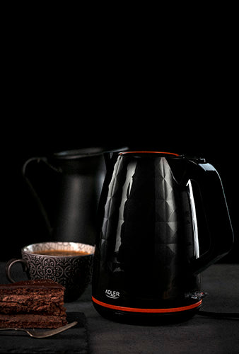 ADLER Electric kettles – AD 1277 black 1.7-liter plastic kettle – image 8