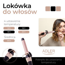 ADLER AD 2116 Curling Iron - 19 mm - Temperature Control – image 34