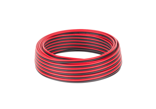 Cabletech CCA 0.75 mm Speaker Cable, Black and Red, 10 M