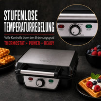 CAMRY Waffle Makers – CR 3022 Waffle Maker 1000 w – image 35