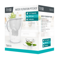 Teesa Jugs – 3.5-liter white filter pitcher – image 5