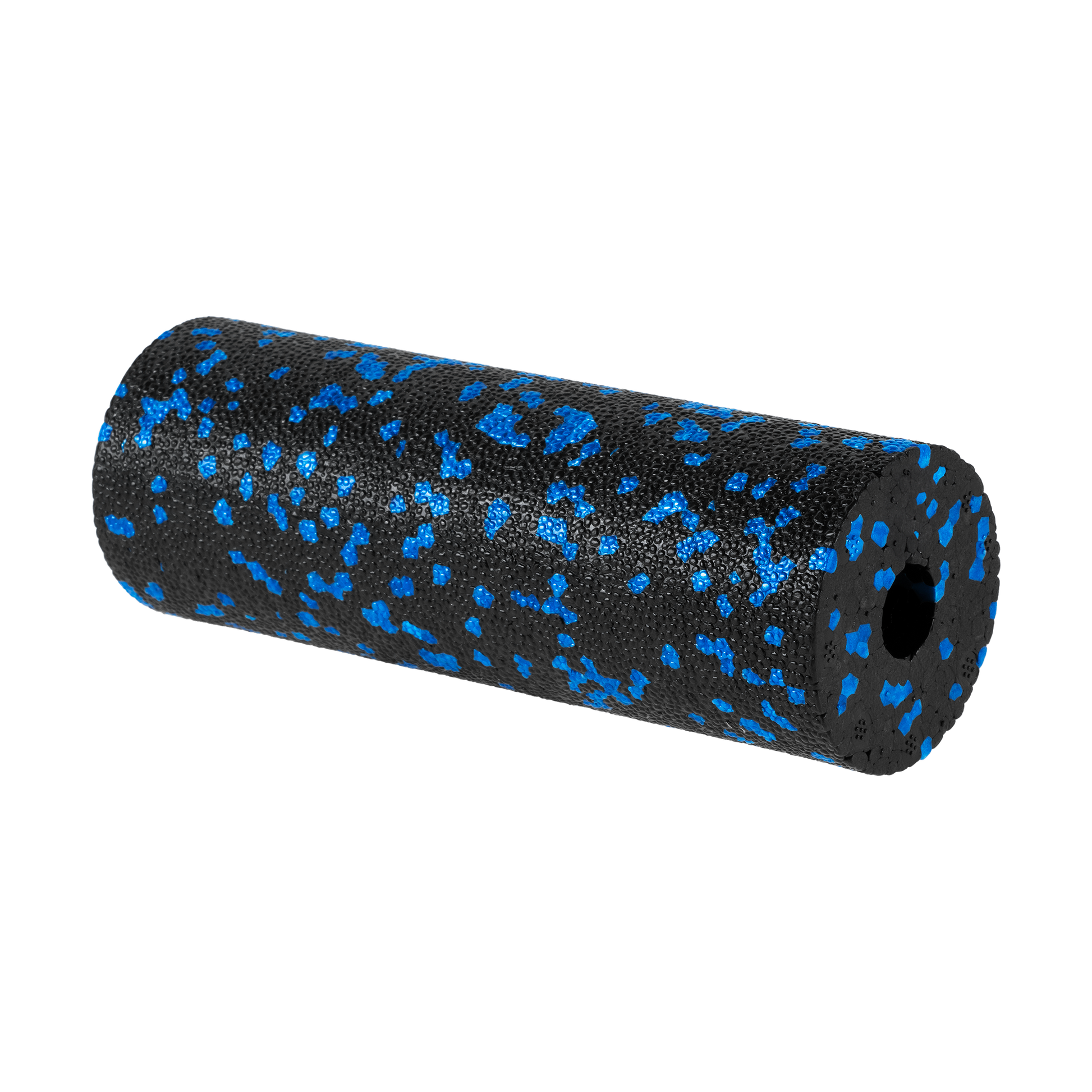 Rebel Mini massage roller, smooth foam roller 5x15 cm, black and blue, EPP material, REBEL ACTIVE – image 3