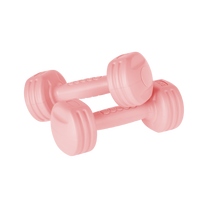 Rebel 20 kg set of bituminous dumbbells (2 x 1 kg + 2 x 2 kg + 2 x 3 kg + 2 x 4 kg), REBEL ACTIVE – image 2