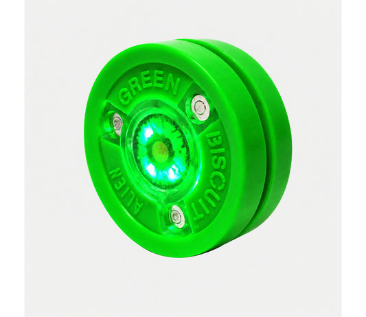 Green biscuit ALIEN with LED lights