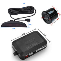 RTO Cosmetics, trunks – 4 LED LCD front and rear parking sensors – image 4
