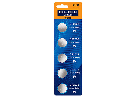 Blow Alkaline, coin-cell, and – 82-643# 3V CR2032 lithium battery, 1 piece