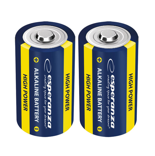Esperanza Alkaline, coin-cell – EZB106 Esperanza LR20 Alkaline Batteries, 2-Pack, Blister Pack