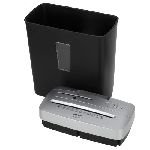 ADLER Paper Shredders, Laminators, and Supplies – AD 1037 Silver Paper Shredder – image 5
