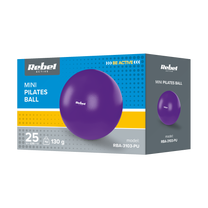 Rebel 25 cm Mini Exercise Ball for Pilates and Rehabilitation, Purple, REBEL ACTIVE – image 4