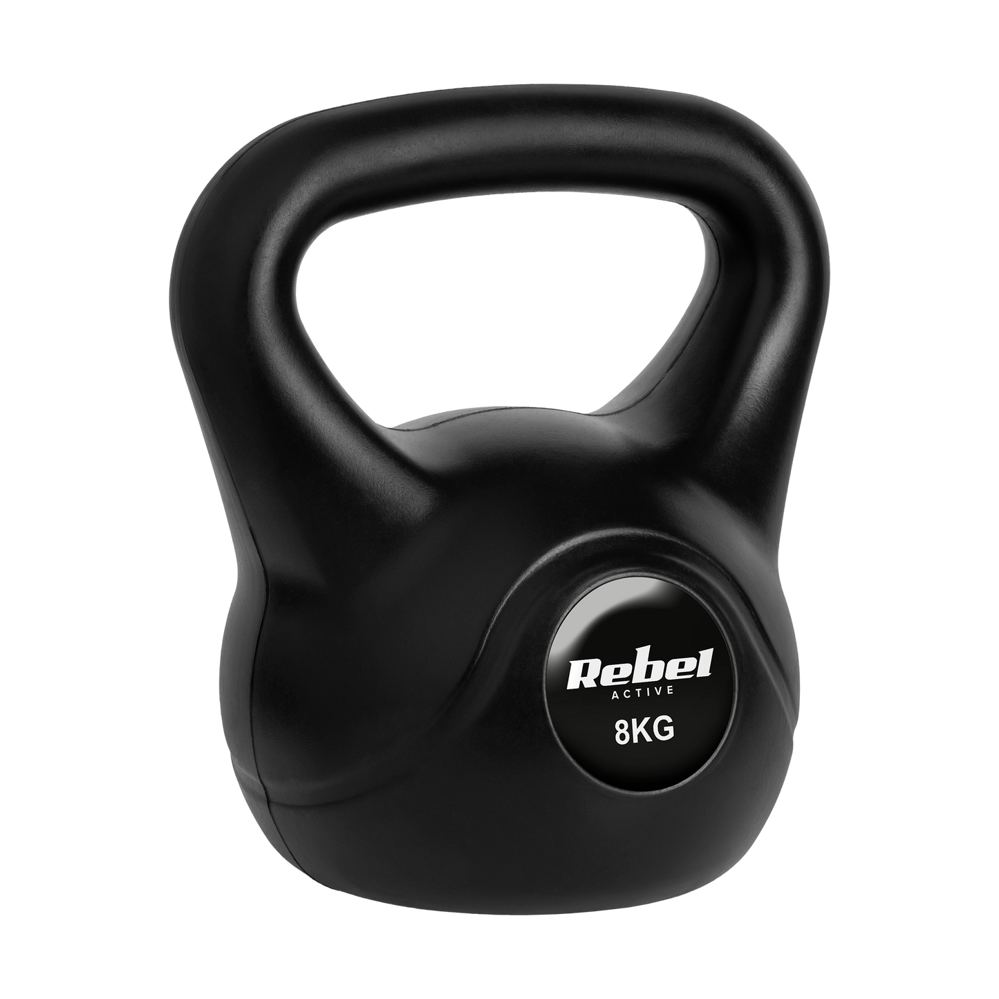 Kettlebells and dumbbells – REBEL ACTIVE 2 kg Bituminous Kettlebell Rebel
