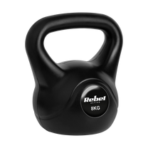 Kettlebells and dumbbells – REBEL ACTIVE 2 kg Bituminous Kettlebell Rebel