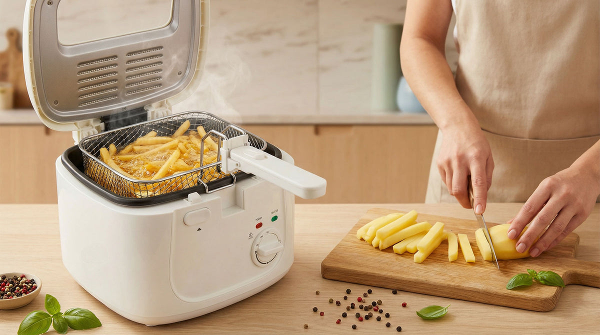 Esperanza Oil-free and traditional deep – EKG012 Esperanza 2.5L Spring Roll Fryer – image 8