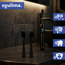 SOULIMA The remaining – Black Toothbrush Heads, 2-Pack, Soulima 26932 – image 5