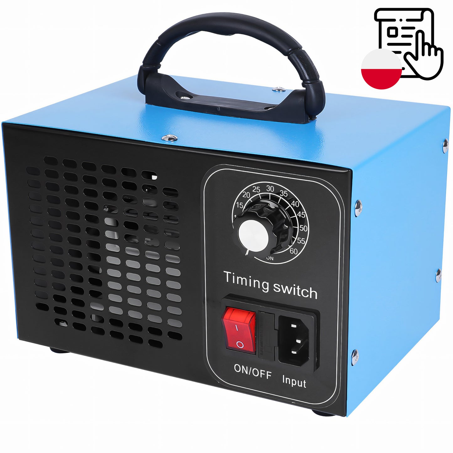 RTO Ozone Generator, Ozonator, Air Purifier, High-Powered, Timer, 120 W, 32 g/h – image 4