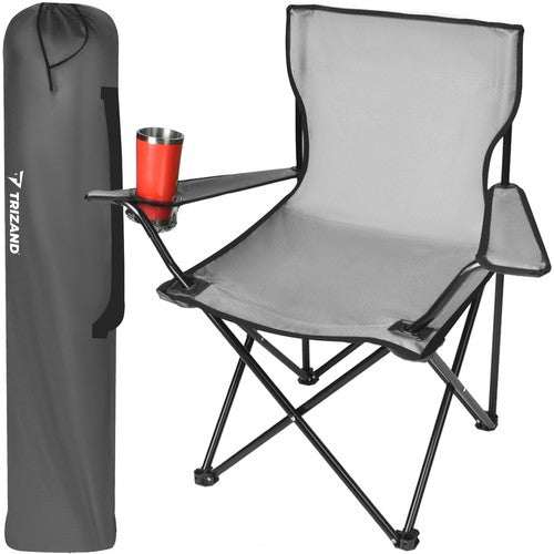 TRIZAND Gray Fishing Chair 23675 – image 2