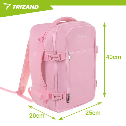 TRIZAND The remaining – Trizand Pink Hiking Backpack, 40x25x20 cm – image 2