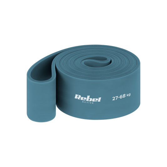 Rebel Latex Exercise Band - Power Band PL-6, Blue 27-68 kg REBEL ACTIVE
