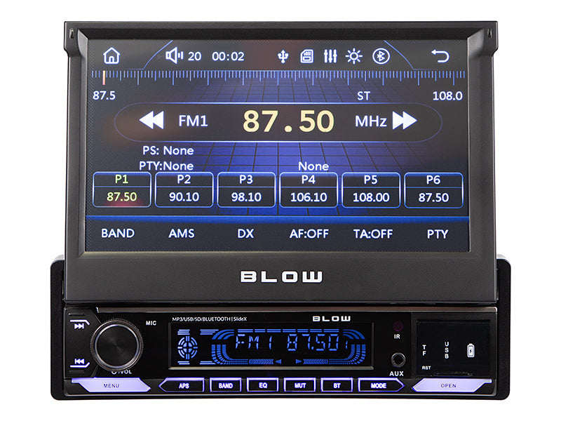 Blow Car stereos (CD/MP3/Video/DVD) – 78-340# Radio Blow Slidex RDS/MP3/USB/microSD/Bluetooth – image 6