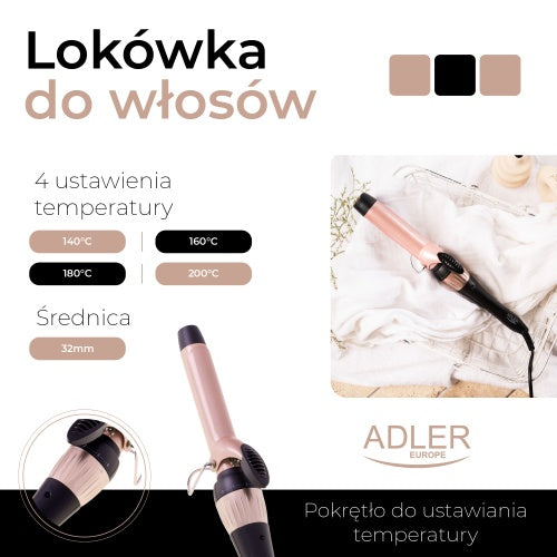 ADLER AD 2116 Curling Iron - 19 mm - Temperature Control – image 53