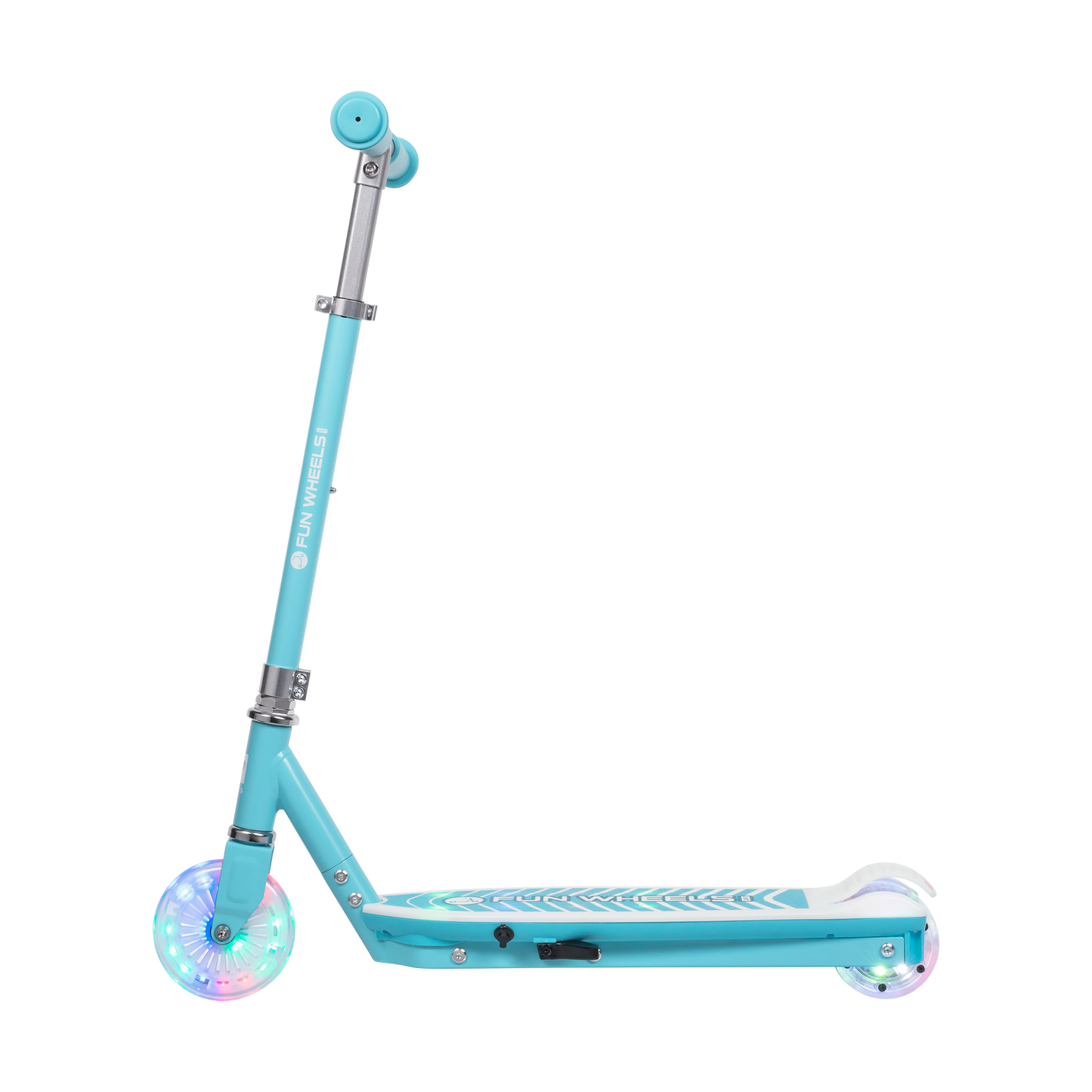 Rebel The remaining – FUN WHEELS LIGHT Blue Electric Scooter for Kids – image 2