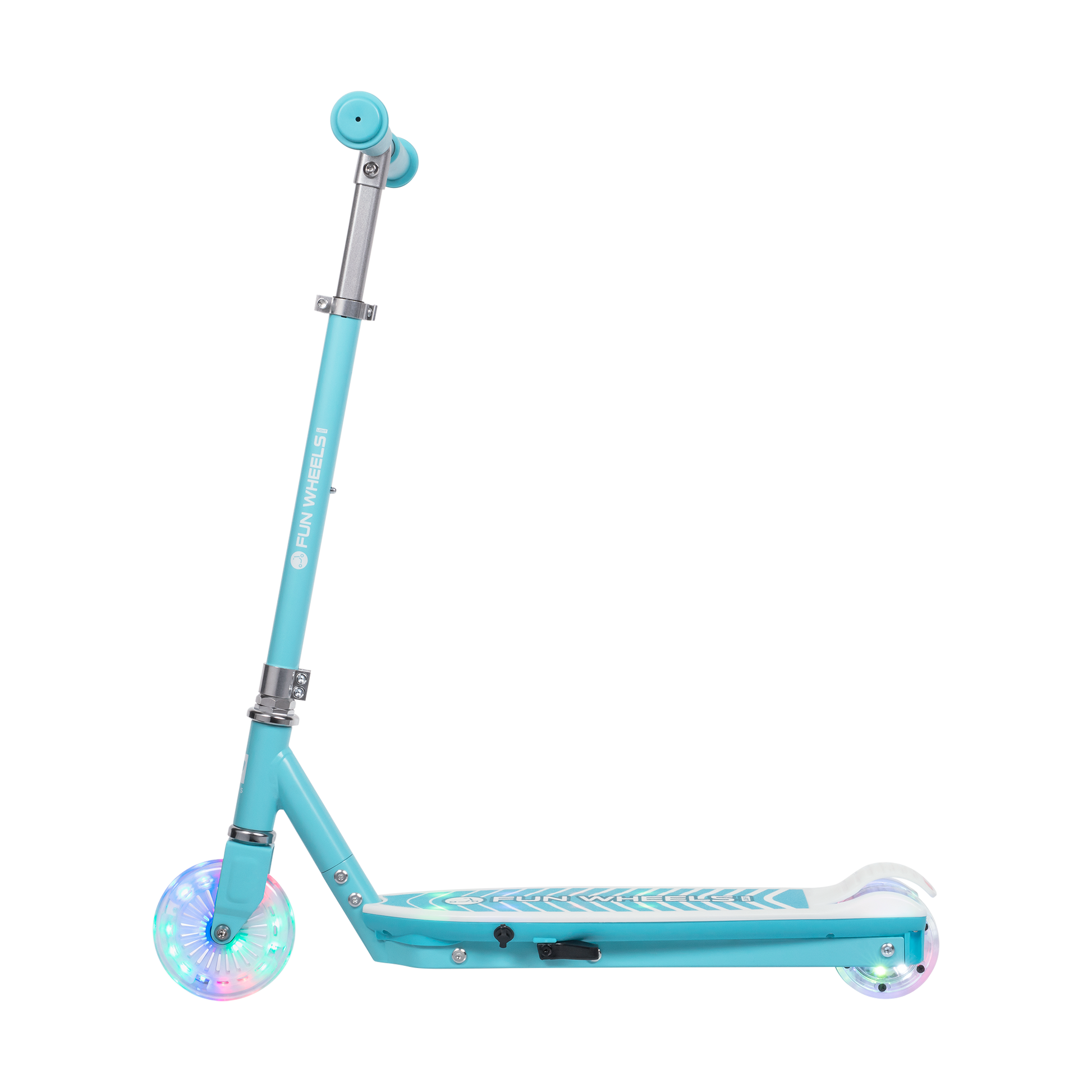 Rebel The remaining – FUN WHEELS LIGHT Blue Electric Scooter for Kids – image 2