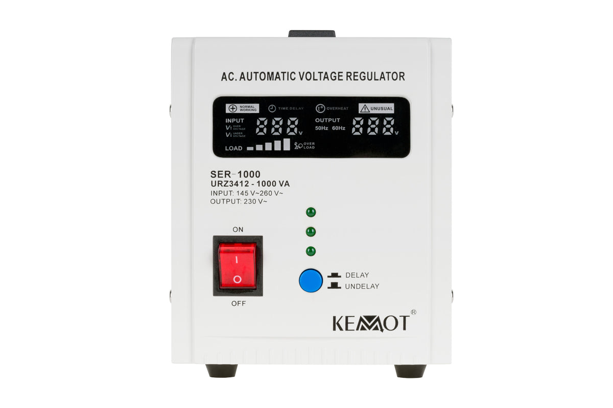 Kemot Voltage Stabilizers – KEMOT SER-1000 Automatic Voltage Stabilizer – image 8