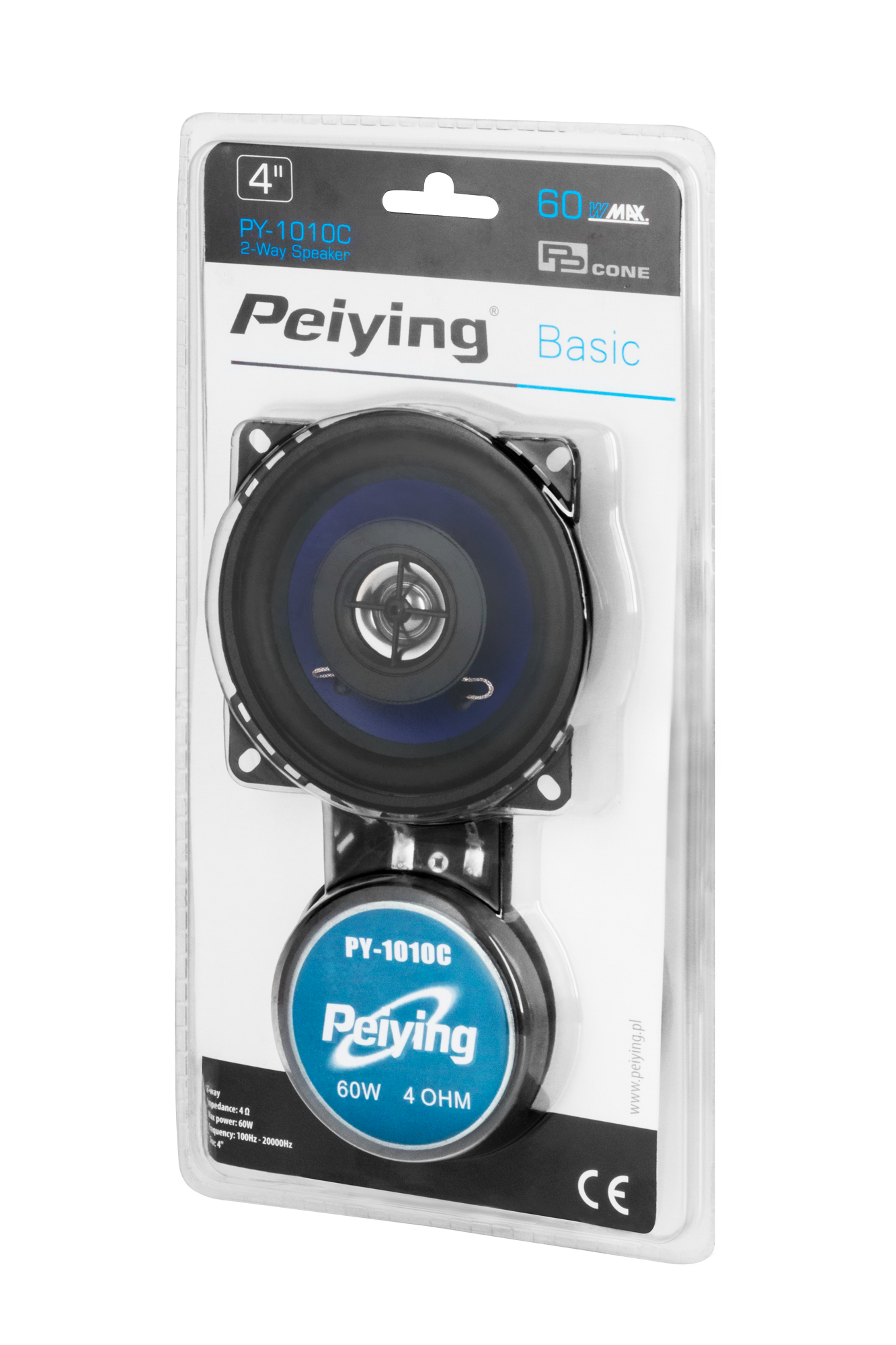Peiying Car Speakers – PY-1010C 4" Car Speaker – image 3