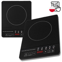 RTO Single-burner induction cooktop, 2000 W portable electric stove with 5 functions, model O210-1 – image 4
