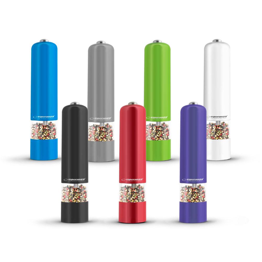 Esperanza Spice Grinders – EKP001E Esperanza Malabar Pepper Mill, Gray – image 2