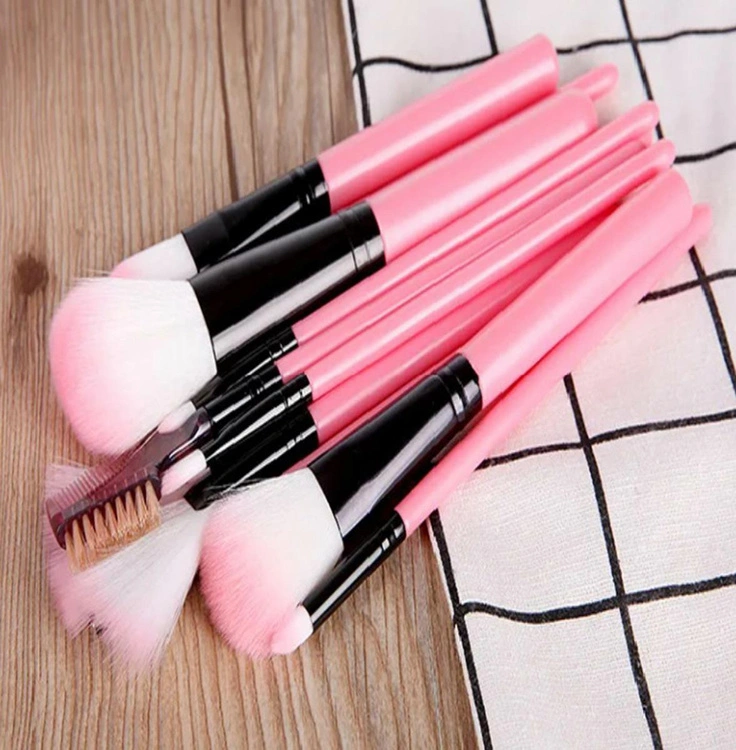 ATL Makeup Accessories – AG92M 12-Piece Brush Set, Pink – image 4